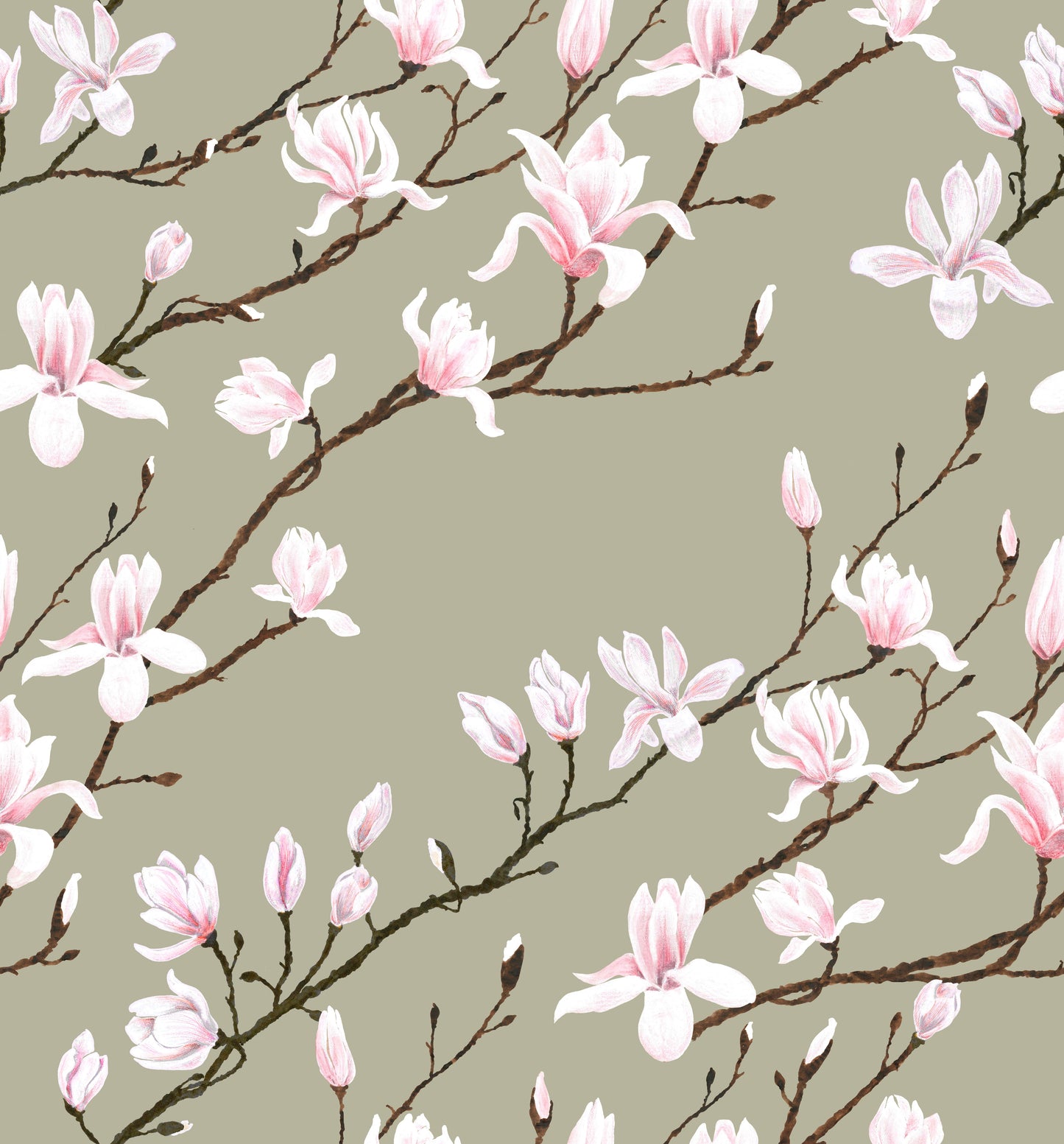 In Bloom Wallpaper - Zen - Petronella Hall