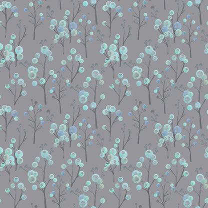 Ichiyo Blossom Aqua Fabric