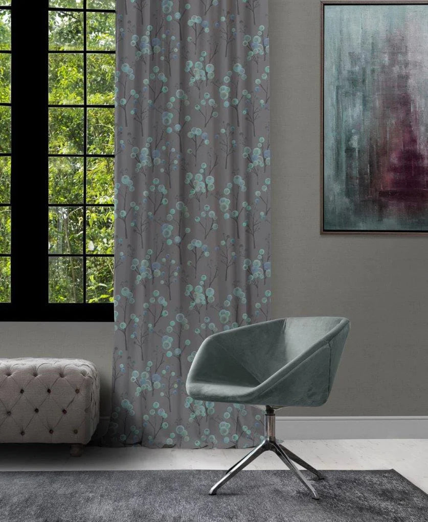 Ichiyo Blossom Aqua Room Fabric