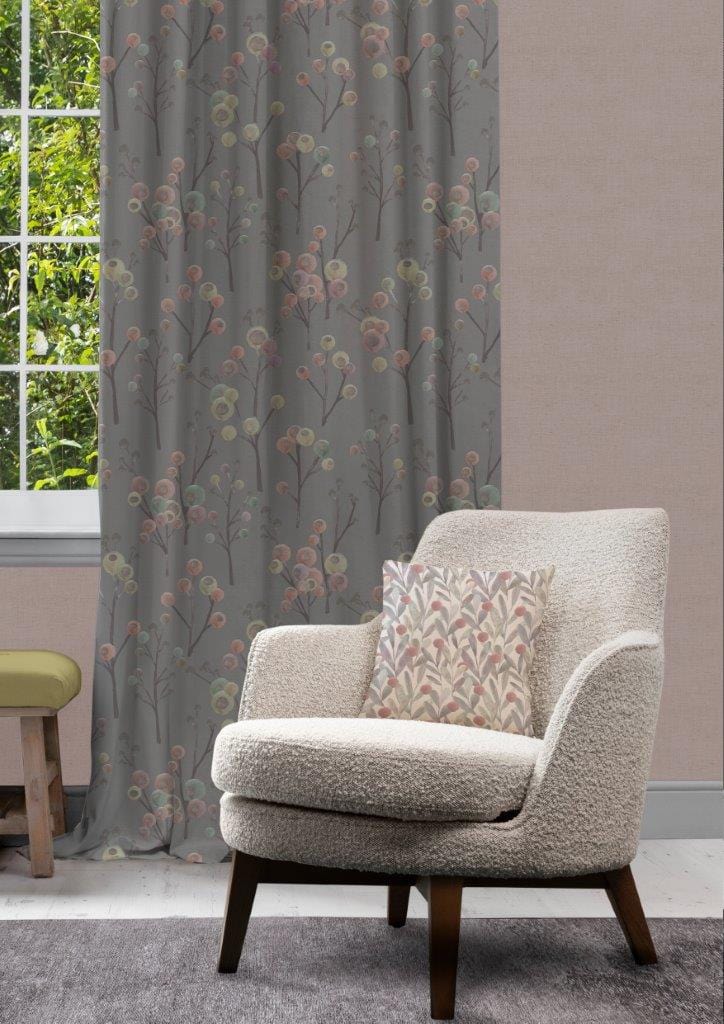 Ichiyo Blossom Granite Room Fabric