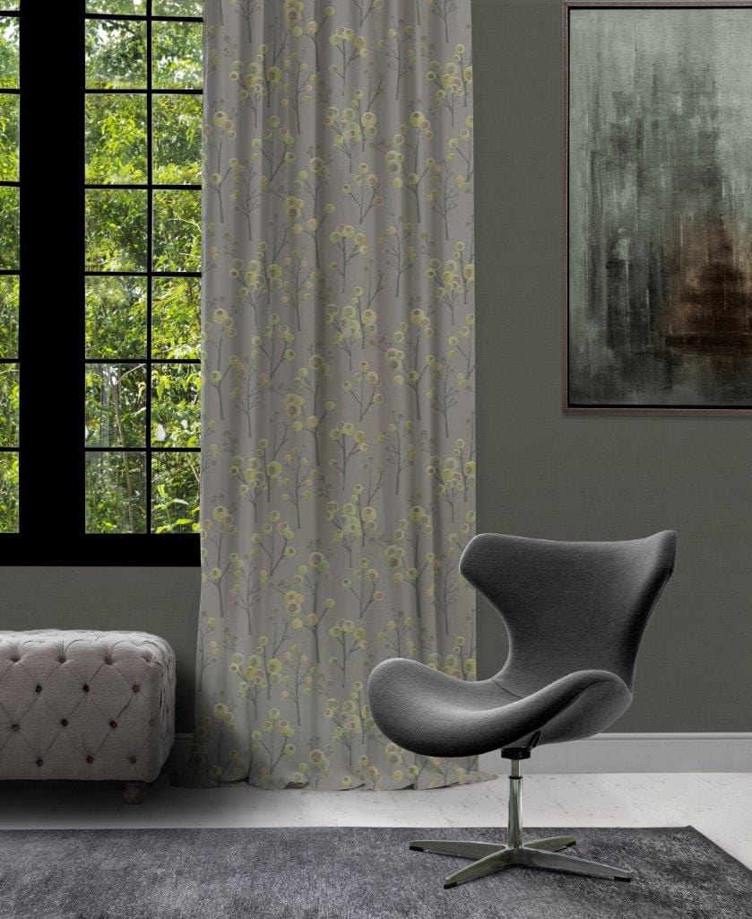 Ichiyo Blossom Sage Room Fabric