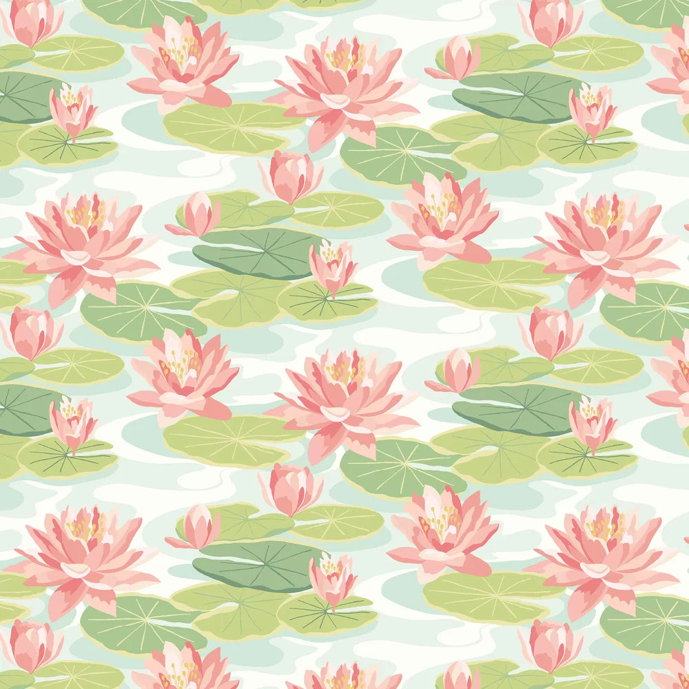 Waterlily Wallpaper
