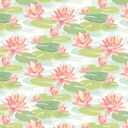 Waterlily Wallpaper