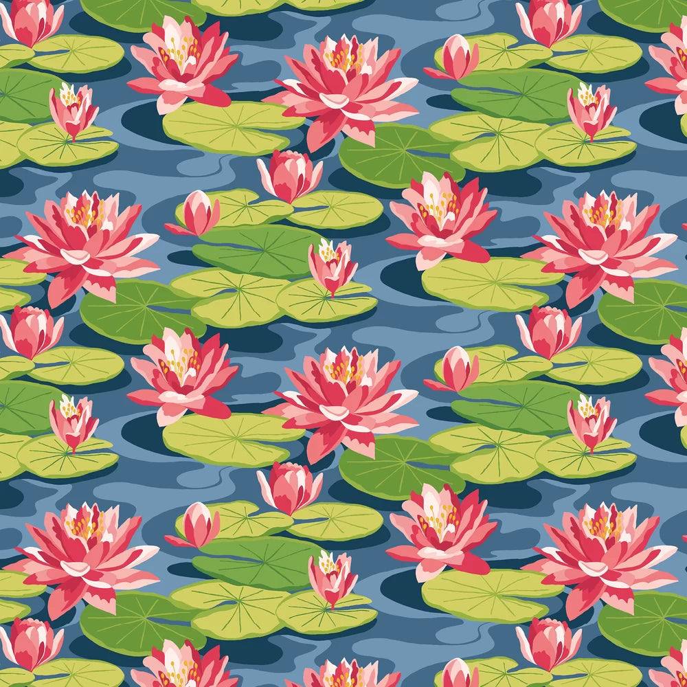 Waterlily Wallpaper