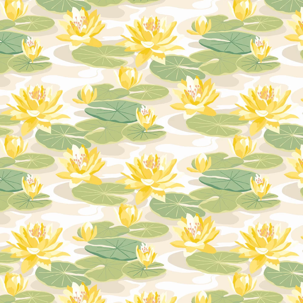 Waterlily Wallpaper