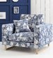 i-Flower Room Fabric - Blue