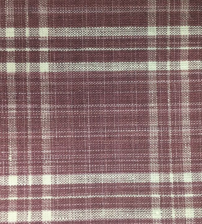 Peverell Check Fabric - Pink
