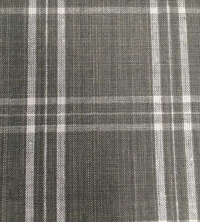 Peverell Check Fabric - Gray