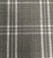 Peverell Check Fabric - Gray