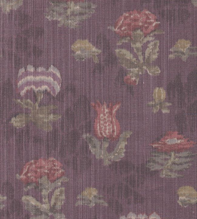 Nerium Shadow Tissue Fabric - Purple