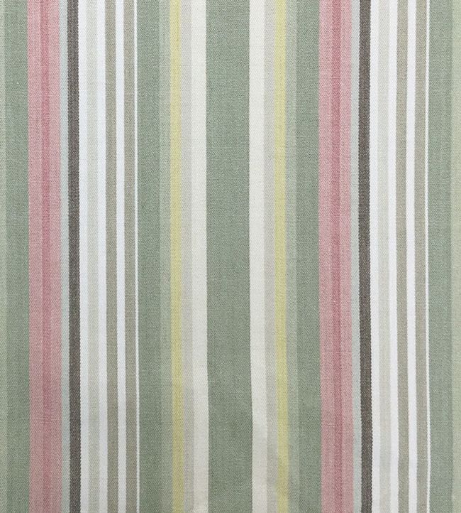 Quay Stripe Fabric - Green