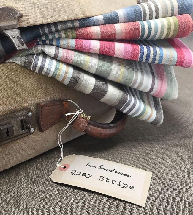 Quay Stripe Room Fabric - Multicolor