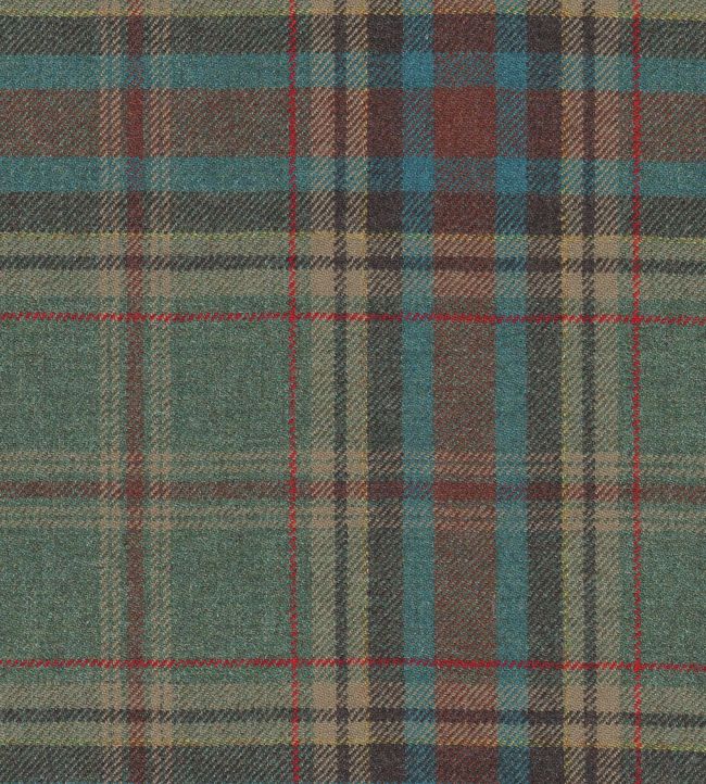 Buchan Plaid Fabric - Green