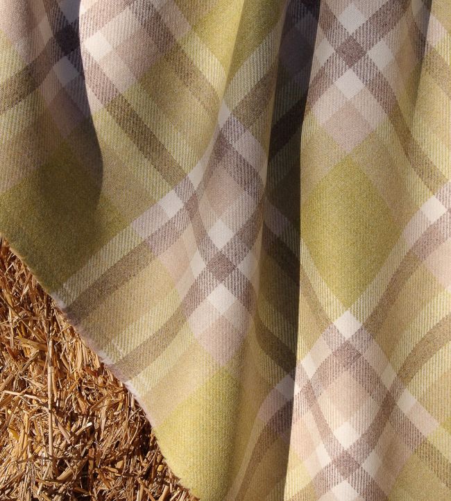Cree Plaid Room Fabric - Green