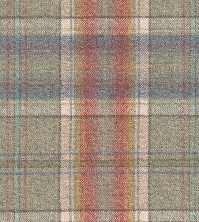Galloway Plaid Fabric - Gray
