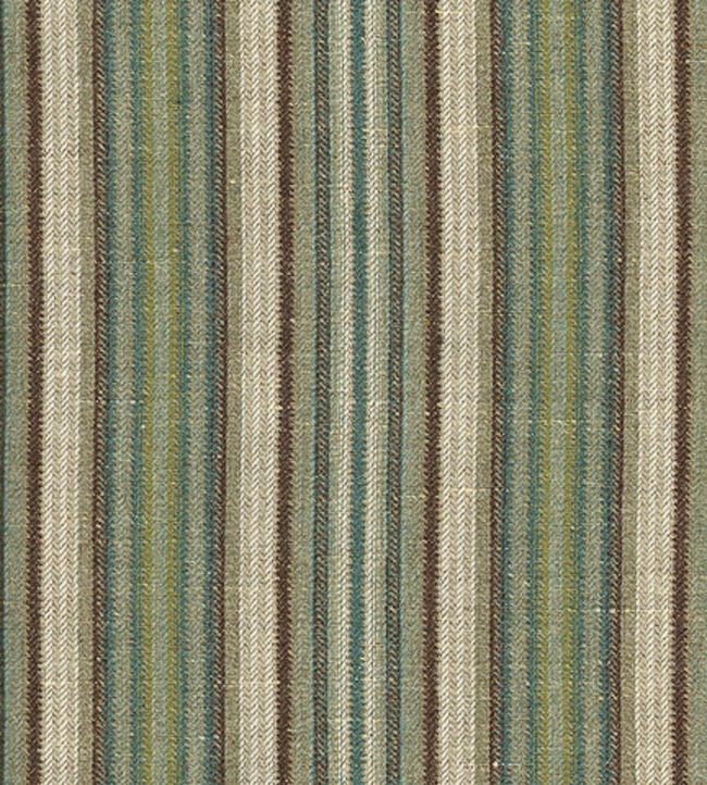 Fletch Stripe Fabric - Green