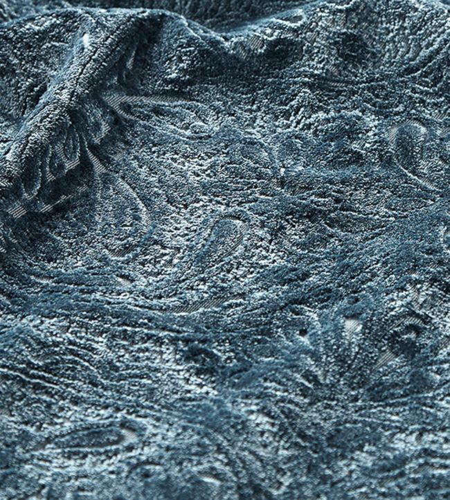 Skirmish Fabric - Blue