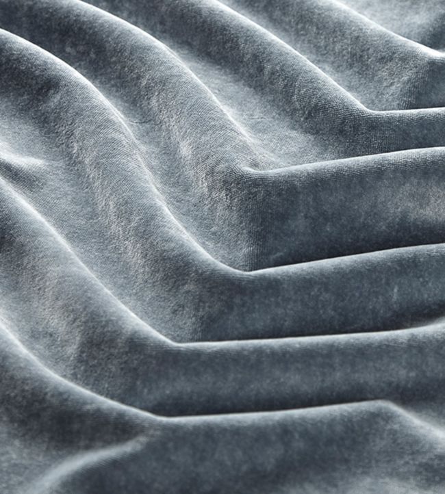 Rostov Velvet Fabric - Blue