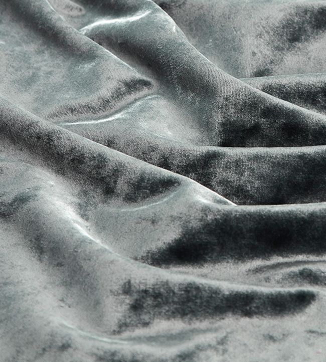 Rostov Velvet Fabric - Gray