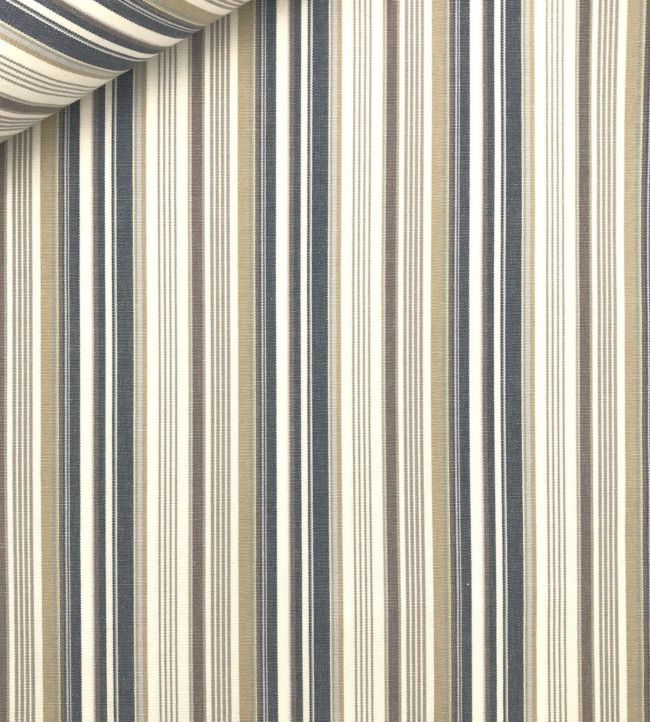 Pyjama Stripe Fabric - Gray