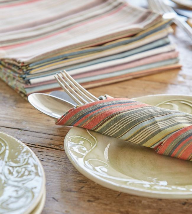 Pyjama Stripe Room Fabric - Multicolor