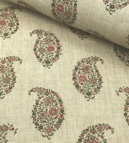 Jessamy Paisley Fabric - Green