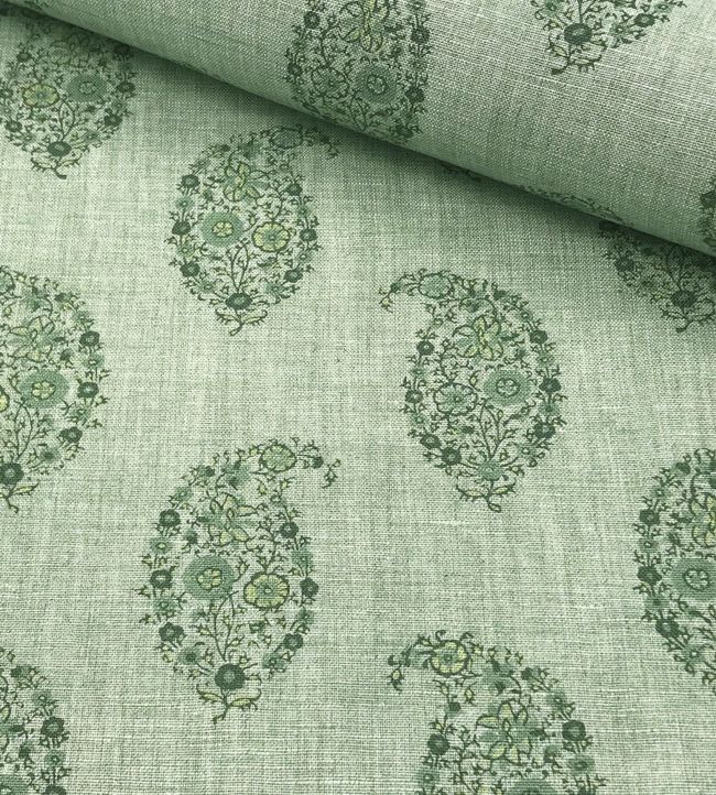 Jessamy Paisley Fabric - Green