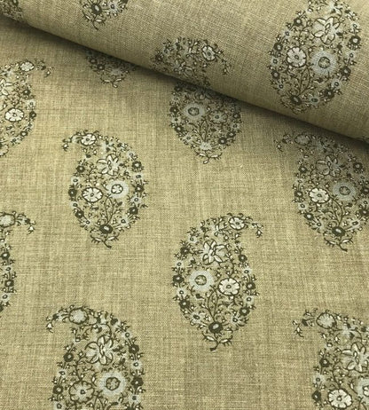 Jessamy Paisley Fabric - Green