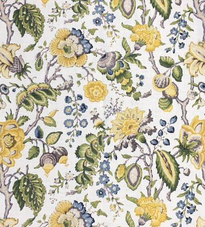 Chatterpie Linen Fabric - Green