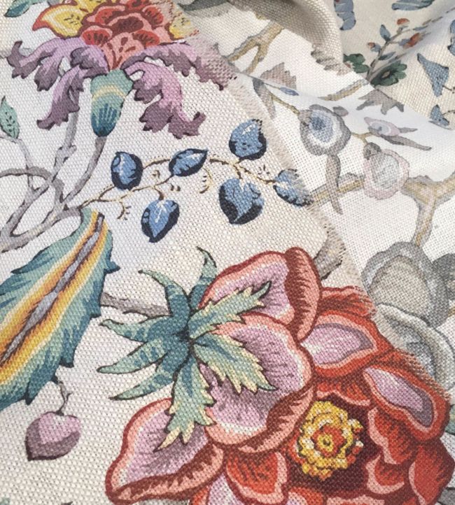 Chatterpie Linen Room Fabric  - Multicolor