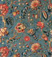 Chatterpie Velvet Fabric - Teal