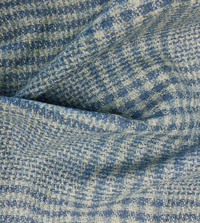 Chiff Chaff Plaid Fabric - Blue
