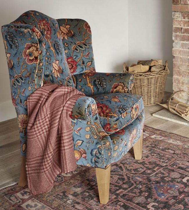 Chiff Chaff Plaid Room Fabric - Red