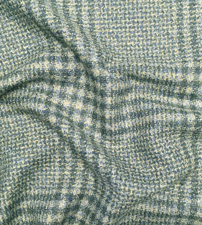 Chiff Chaff Plaid Fabric - Teal