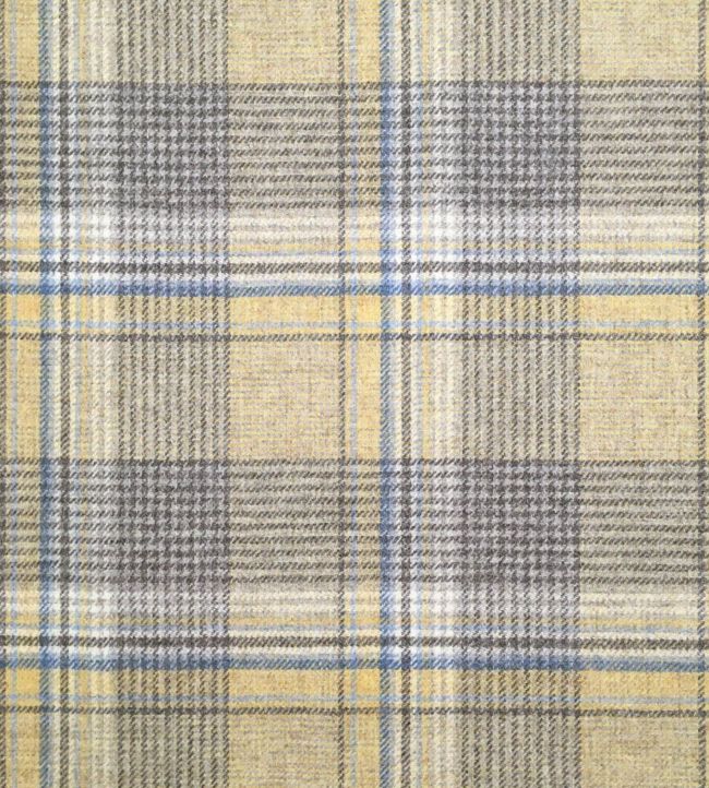 Wagtail Plaid Fabric - Sand