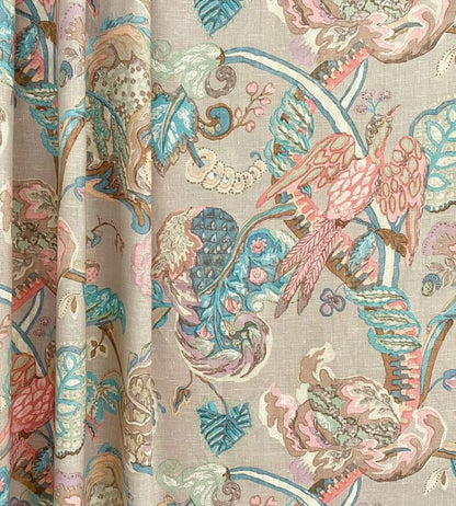 Poppinjay Linen Fabric - Teal