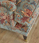 Poppinjay Velvet Room Fabric - Teal
