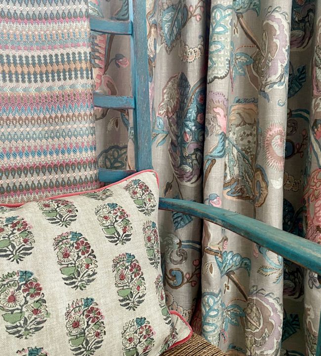 Posie Room Fabric - Green