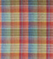 Cossack Plaid Fabric - Multicolor