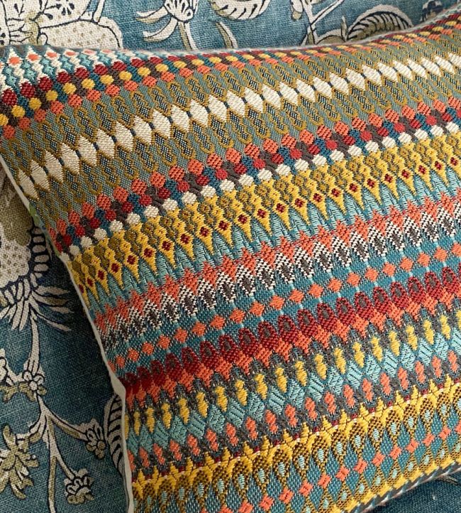 Inca Room Fabric - Brown