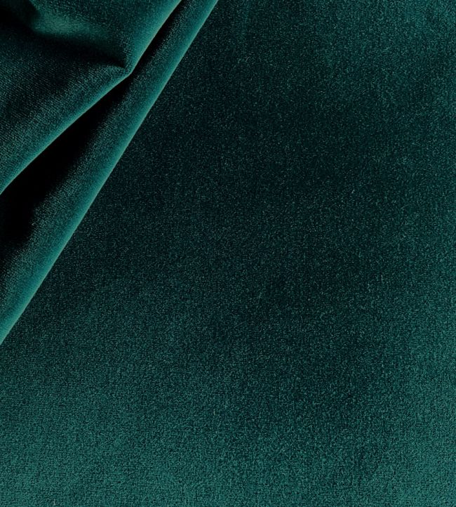 Palis Velvet Fabric - Teal