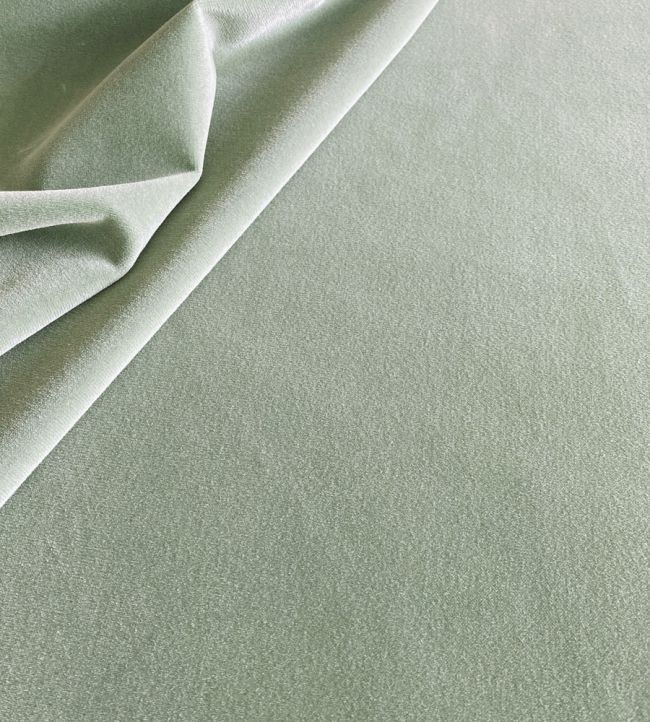 Palis Velvet Fabric - Gray