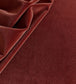 Palis Velvet Fabric - Red