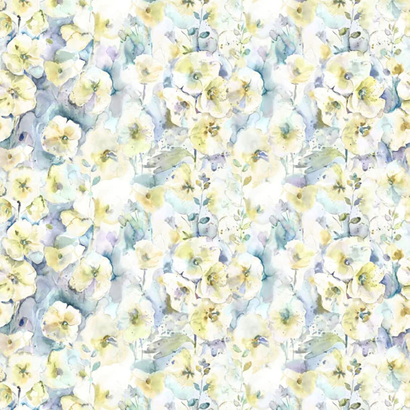 Isabela Lemon Natural Fabric