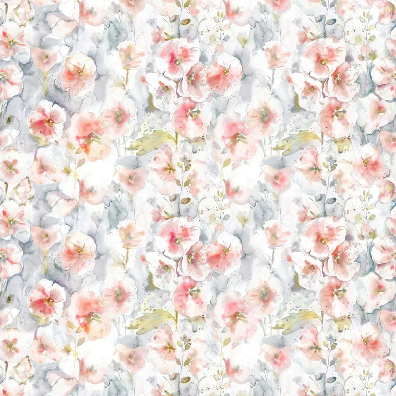 Isabela Poppy Natural Fabric