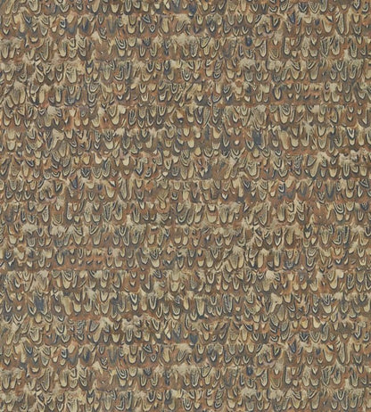 Icarus Wallpaper - Copper/Phesant - ZKEM312674 - Zoffany