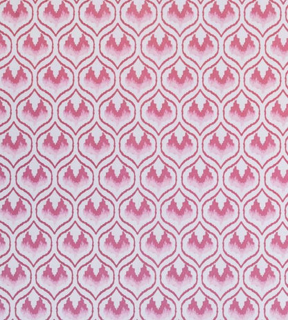 Ikat Heart Wallpaper - Oxblood - BG2300201 - Barneby Gates