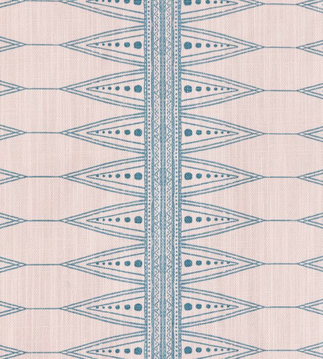 Indian Stripe Fabric - Pink Teal - BGF050602 - Barneby Gates