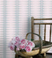 Indian Stripe Wallpaper - Pink / Teal - BG2200202 - Barneby Gates