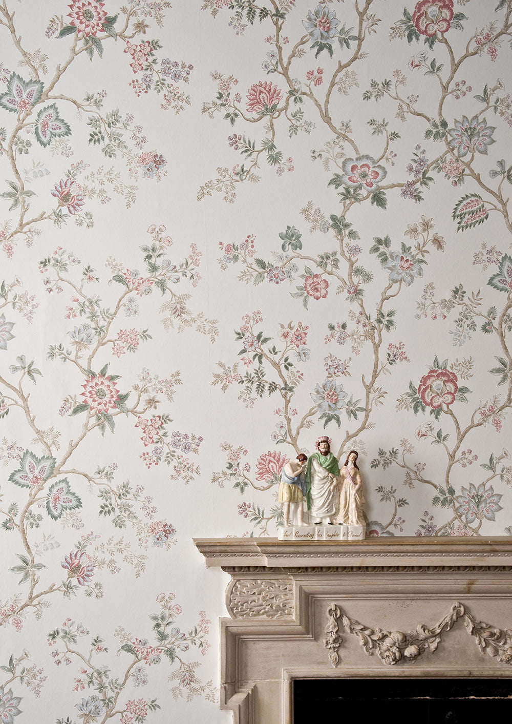 Lewis & Wood Indienne Wallpaper in Mallow – Lionheart Wallpaper